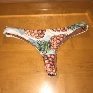 pineapple bathing bottoms